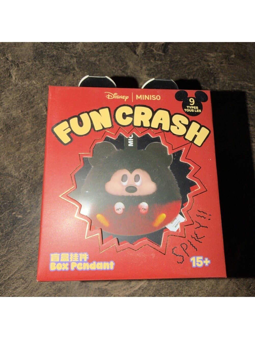 Miniso Disney Fun Crash Plush Pendant